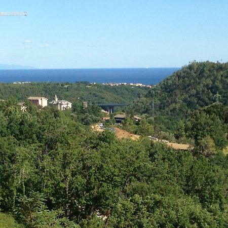 Attico Con Vista Spettacolare Cogoleto Villa Eksteriør billede